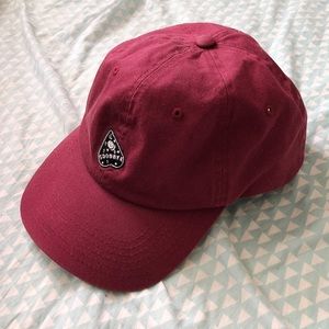EMPYRE Burgundy “Goodbye” Embroidered Dad Hat